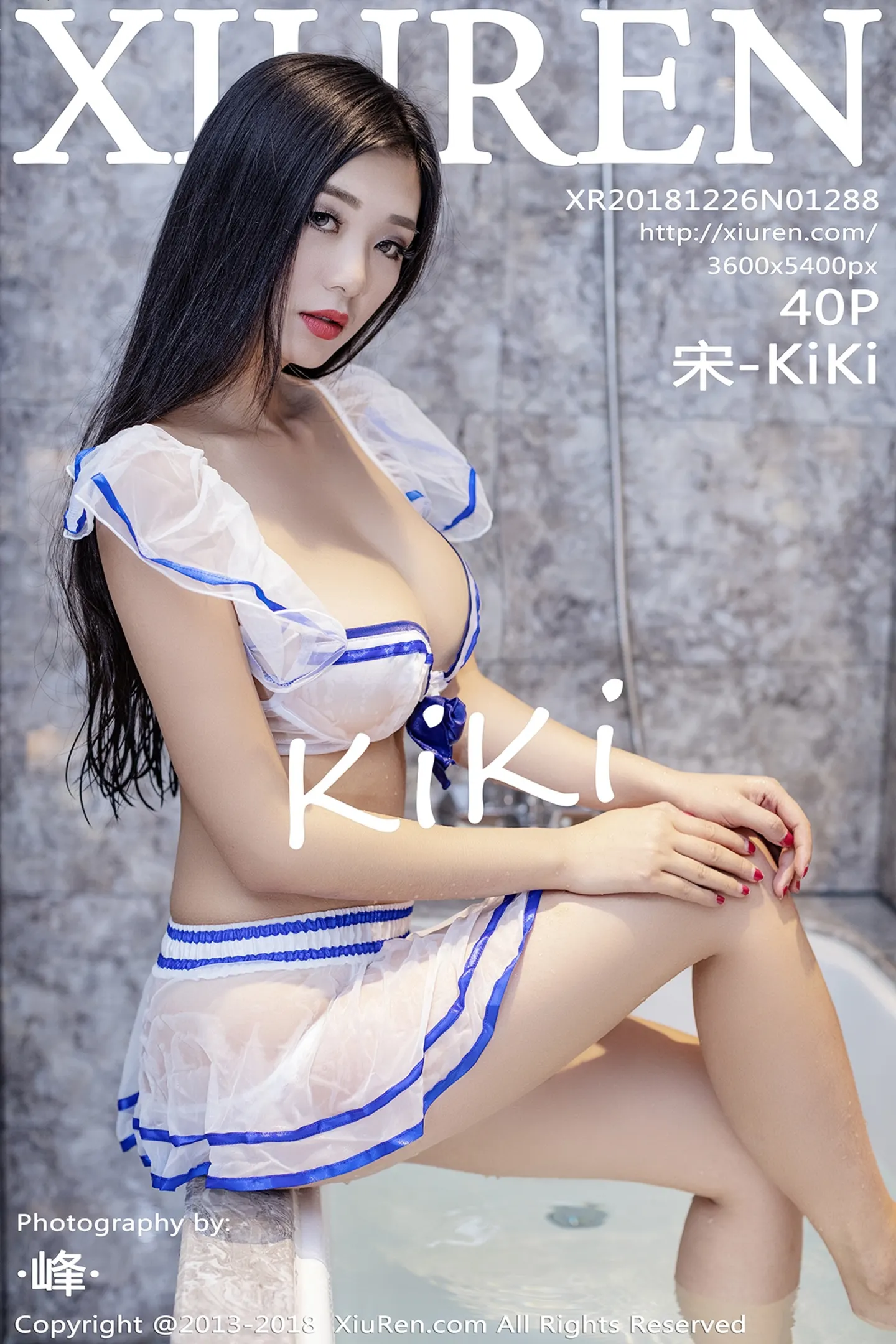 [XiuRen秀人网]No.1288_女神宋-KiKi黑红相间全透网衣+薄纱水手服撩人诱惑写真40P-秀人网 - XiuRen.Pro